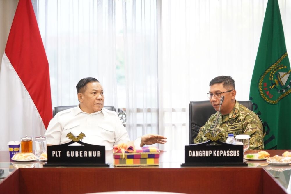 Plt Gubri SF Hariyanto Terima Kunjungan Dangrup 3 Kopassus, Perkuat Sinergi dengan TNI